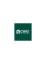Logo for Continental Western Group; white text against a green square