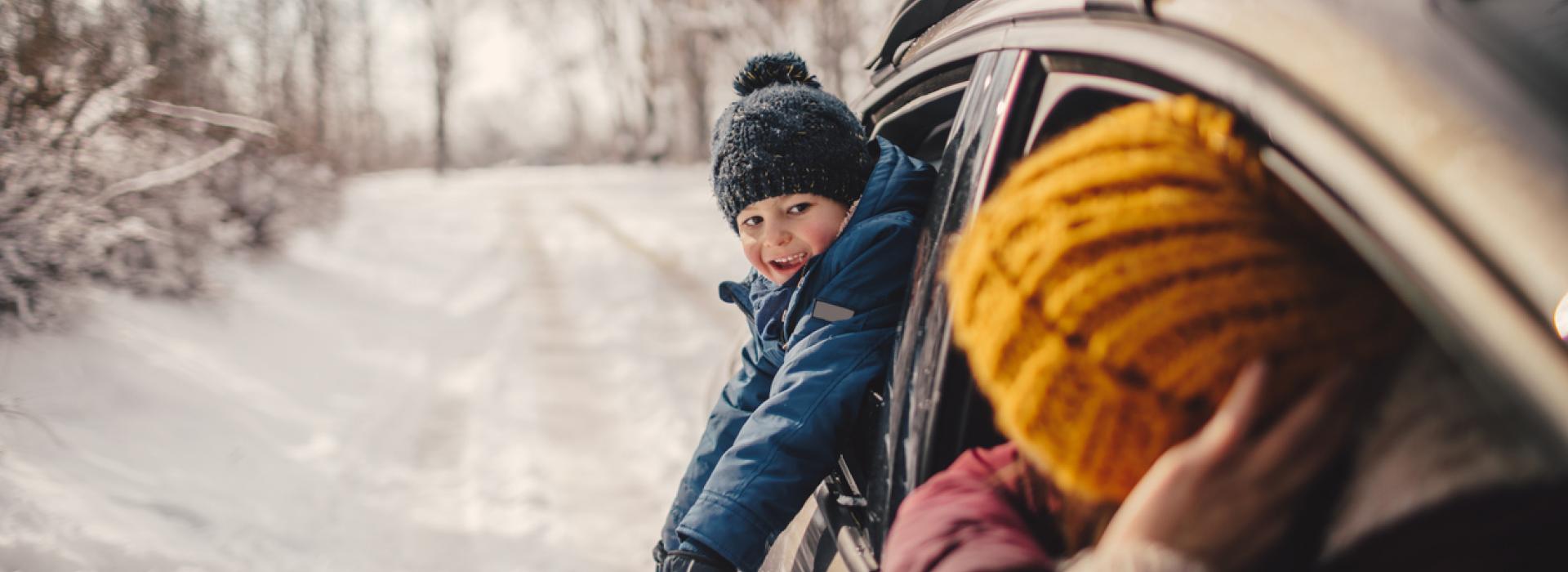 Snowy Family road trip